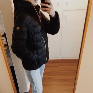 Black Michael Kors Puffer jacket